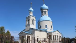 Архангельская церковь с интерьером, XIX в.